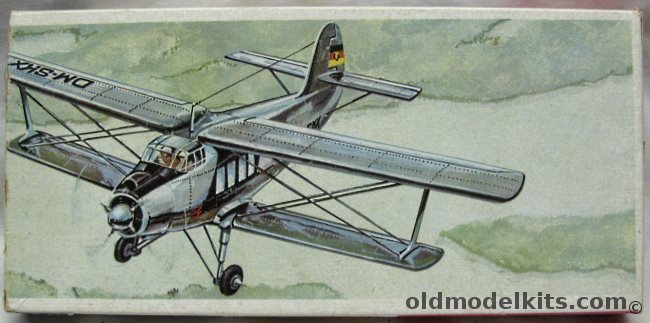 KVZ 1/75 Antonov AN-2 Colt - Czech / DDR /Civil / USSR plastic model kit